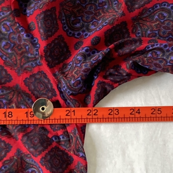 BNWT Beautiful Embellishments Monsoon Peasant Blouse Purple Size 16 - Picture 8 of 12